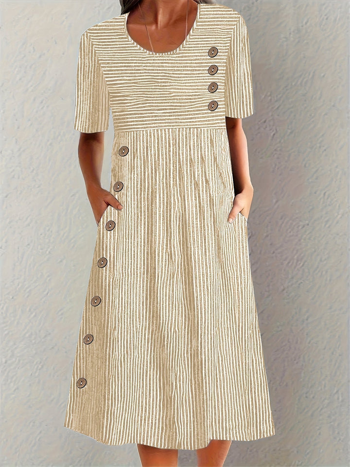 Refilwe | Striped Summer Dress