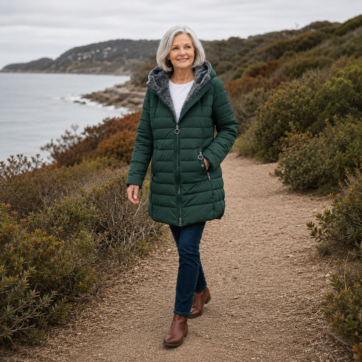 Marilyn | Fleece-Lined Weatherproof Coat