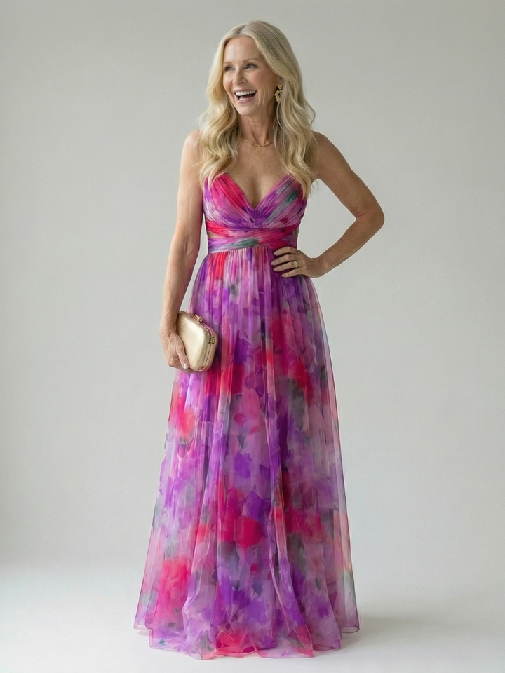 Isel | Soft Wrap Maxi Dress