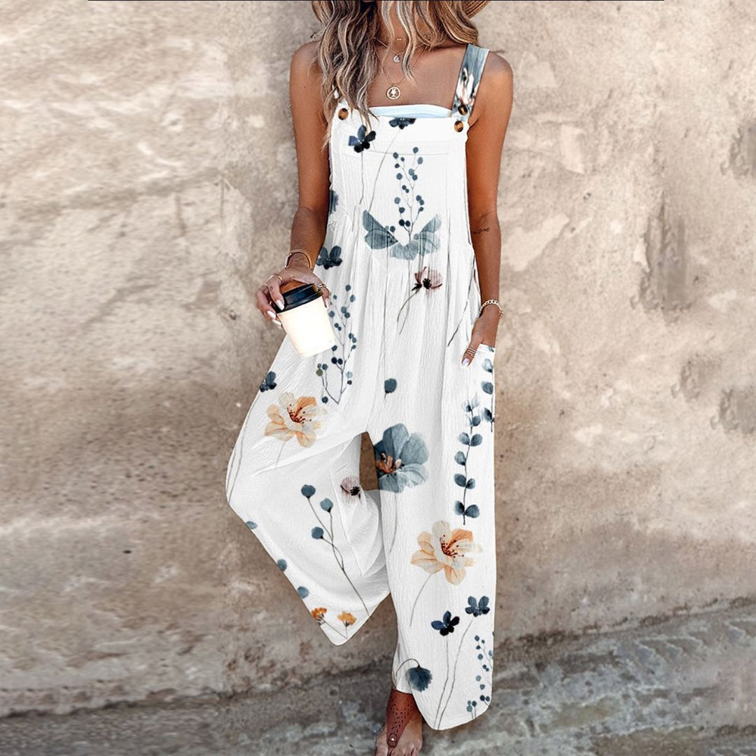 Heather | Relaxed Patterned Jumpsuit