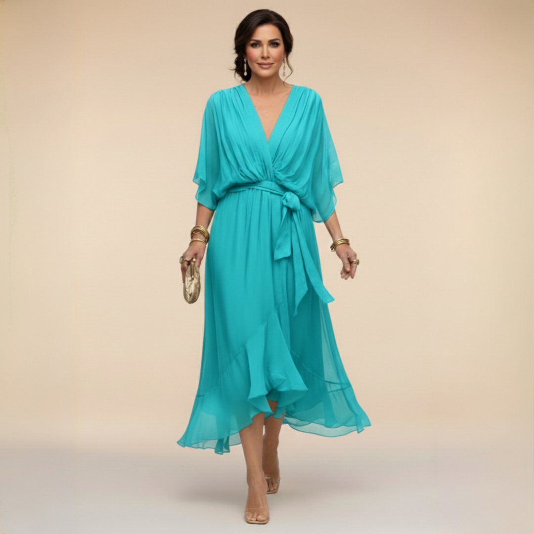 Monica | V-Neck Wrap Dress