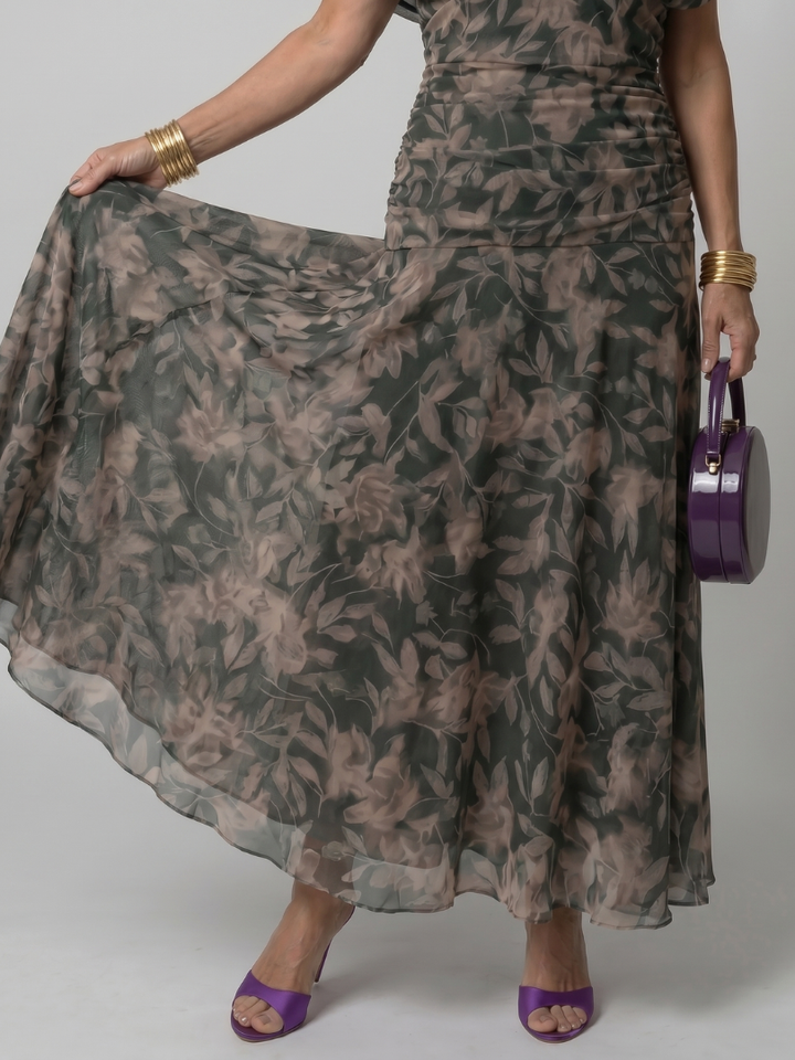 Ronel | Off-Shoulder Midi Dress