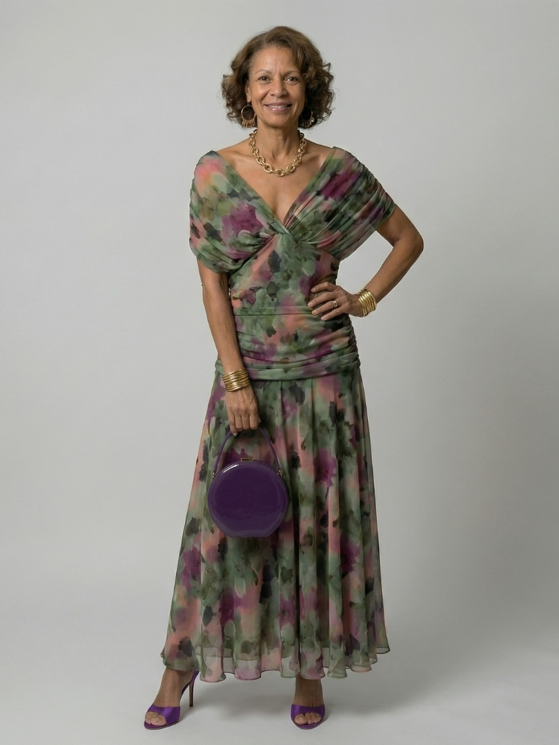 Carika | Off-Shoulder Midi Dress