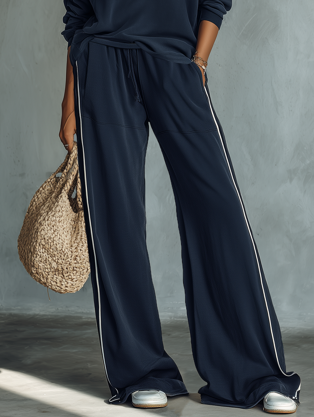 Valentine | One-Shoulder Lounge Set