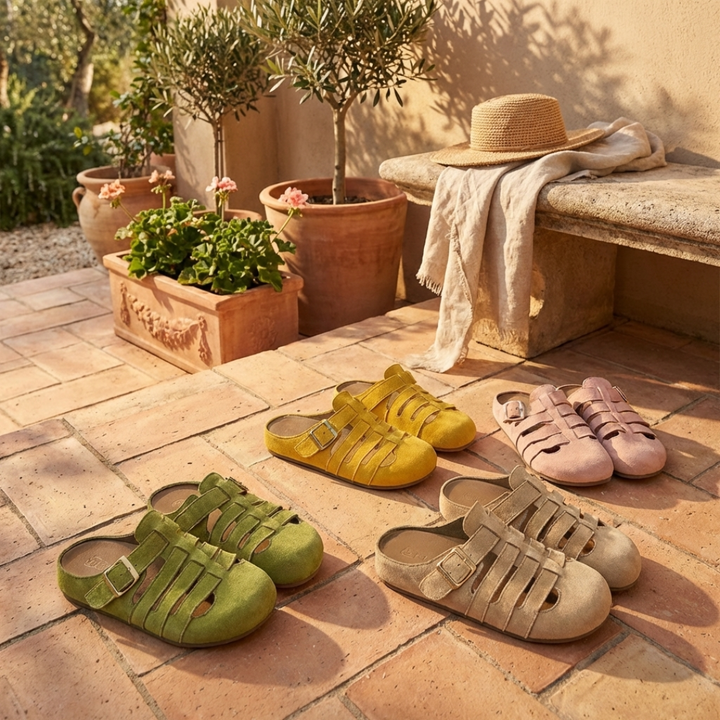 Suzette | Comfort Mule Sandals
