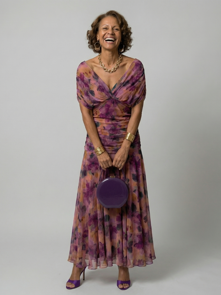 Carika | Off-Shoulder Midi Dress