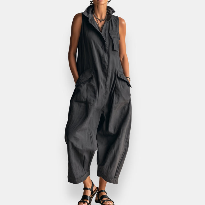 Marlise | Sleeveless Oversized Jumpsuit