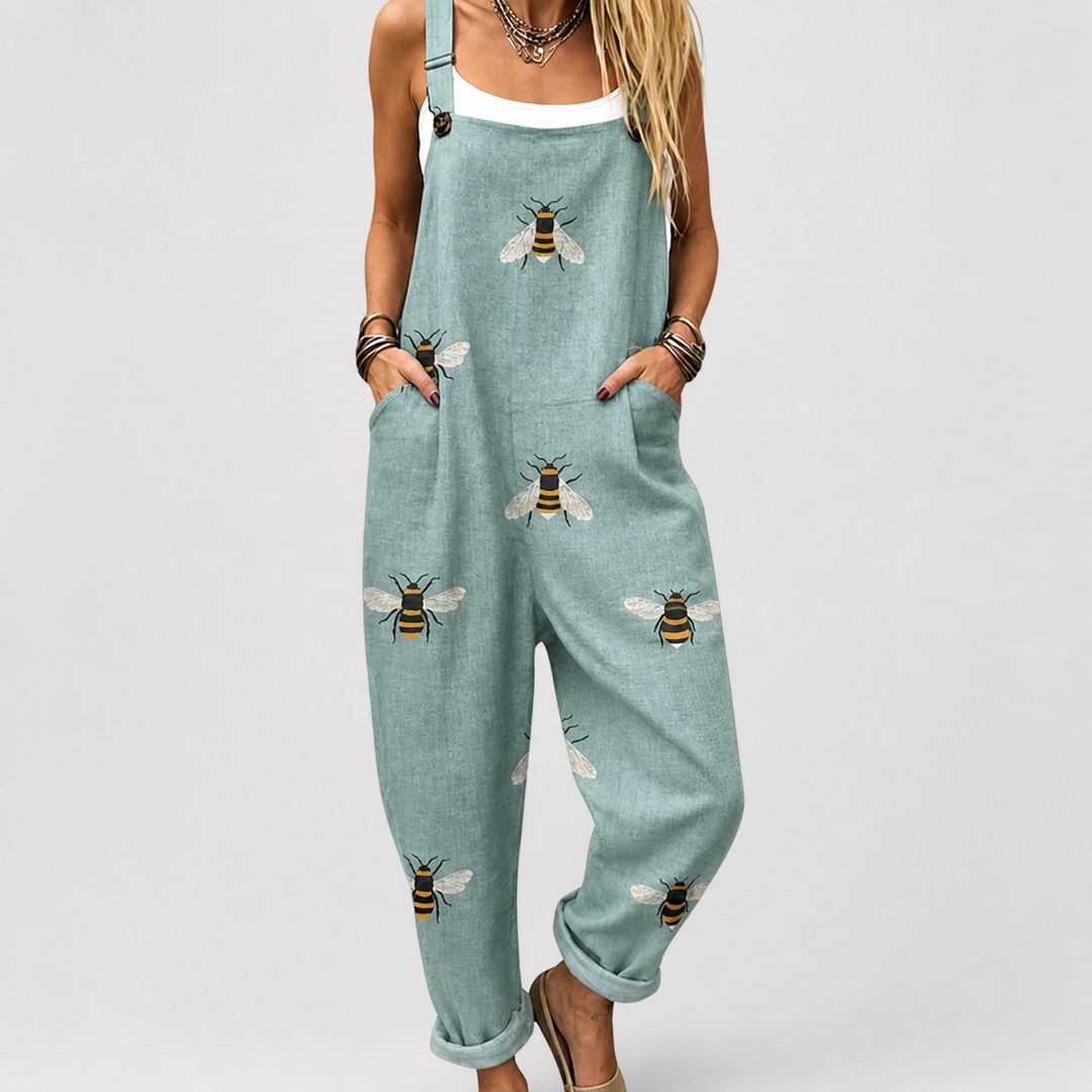 Rita | Relaxed Patterned Jumpsuit