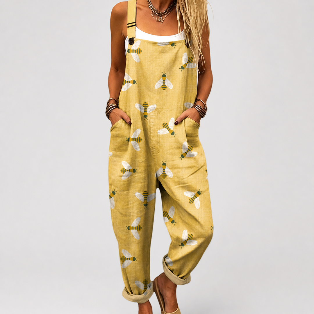 Phyllis | Relaxed Patterned Jumpsuit