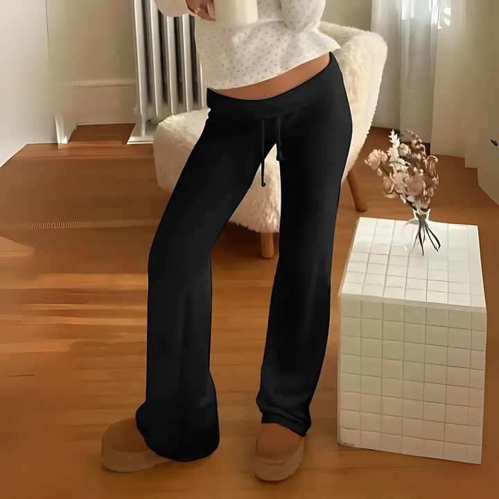 Florence | Drawstring Straight-Leg Trousers