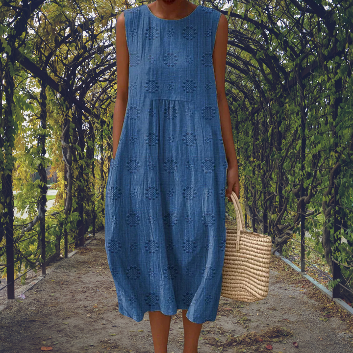 Katrien | Sleeveless Pocket Dress