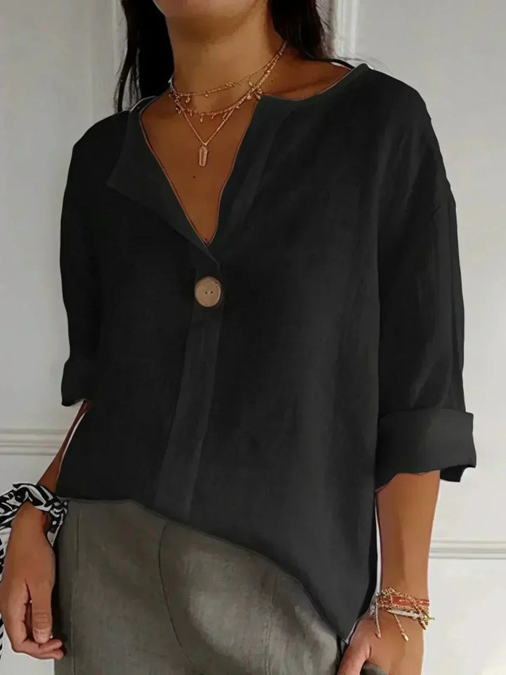 Helen | Relaxed V-Neck Top