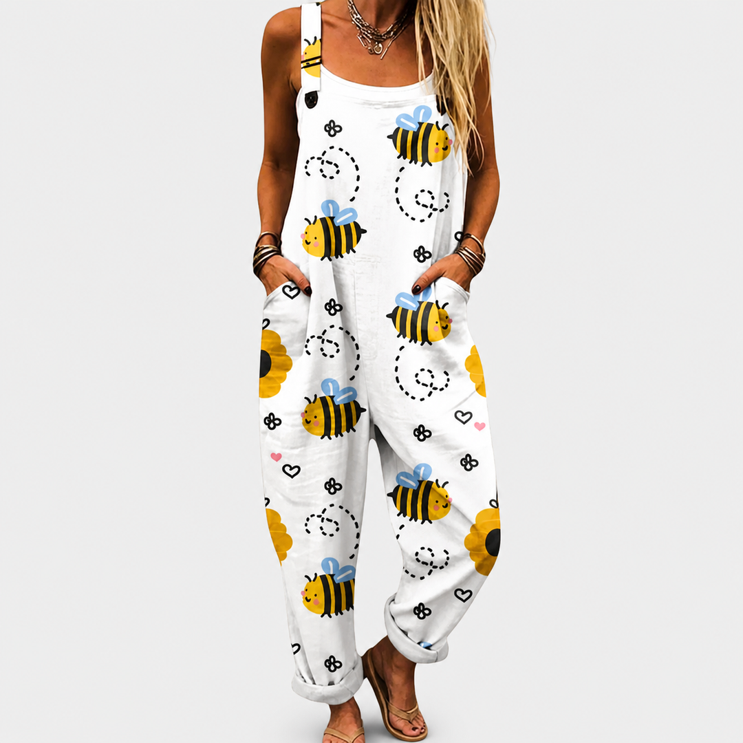 Verna | Relaxed Patterned Jumpsuit