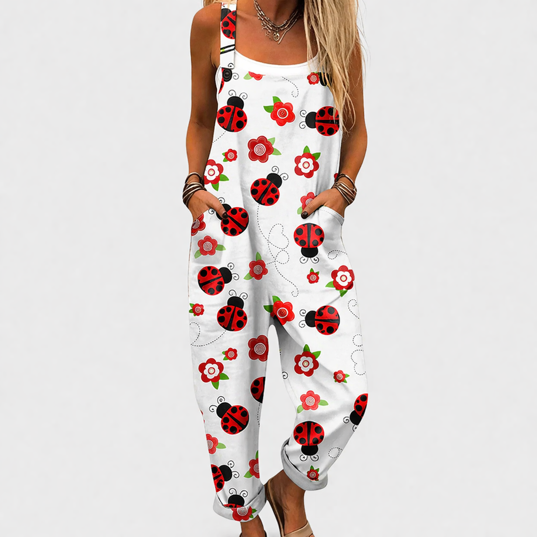 Ruth | Relaxed Patterned Jumpsuit