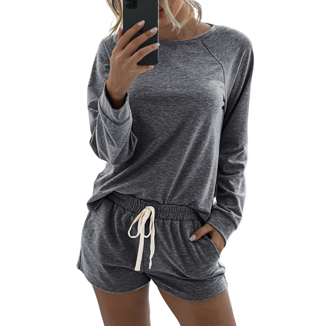 Lorna | Relaxed Casual Long Sleeve Lounge Set