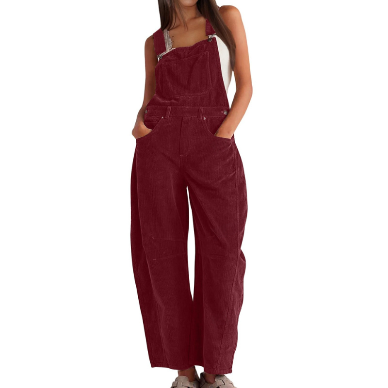 Rosalyn | Wide-Leg Overalls Jumpsuit
