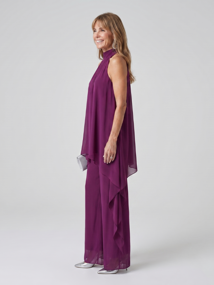 Berdine | Halter Neck Tunic Set