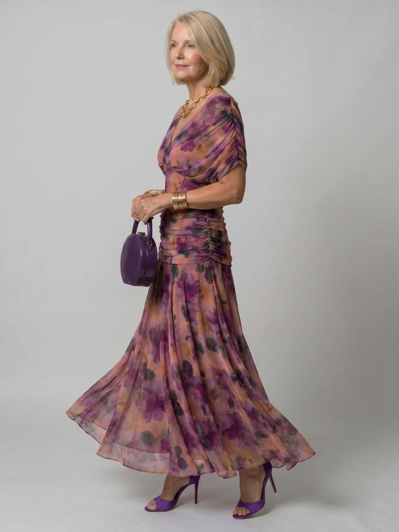 Ronel | Off-Shoulder Midi Dress
