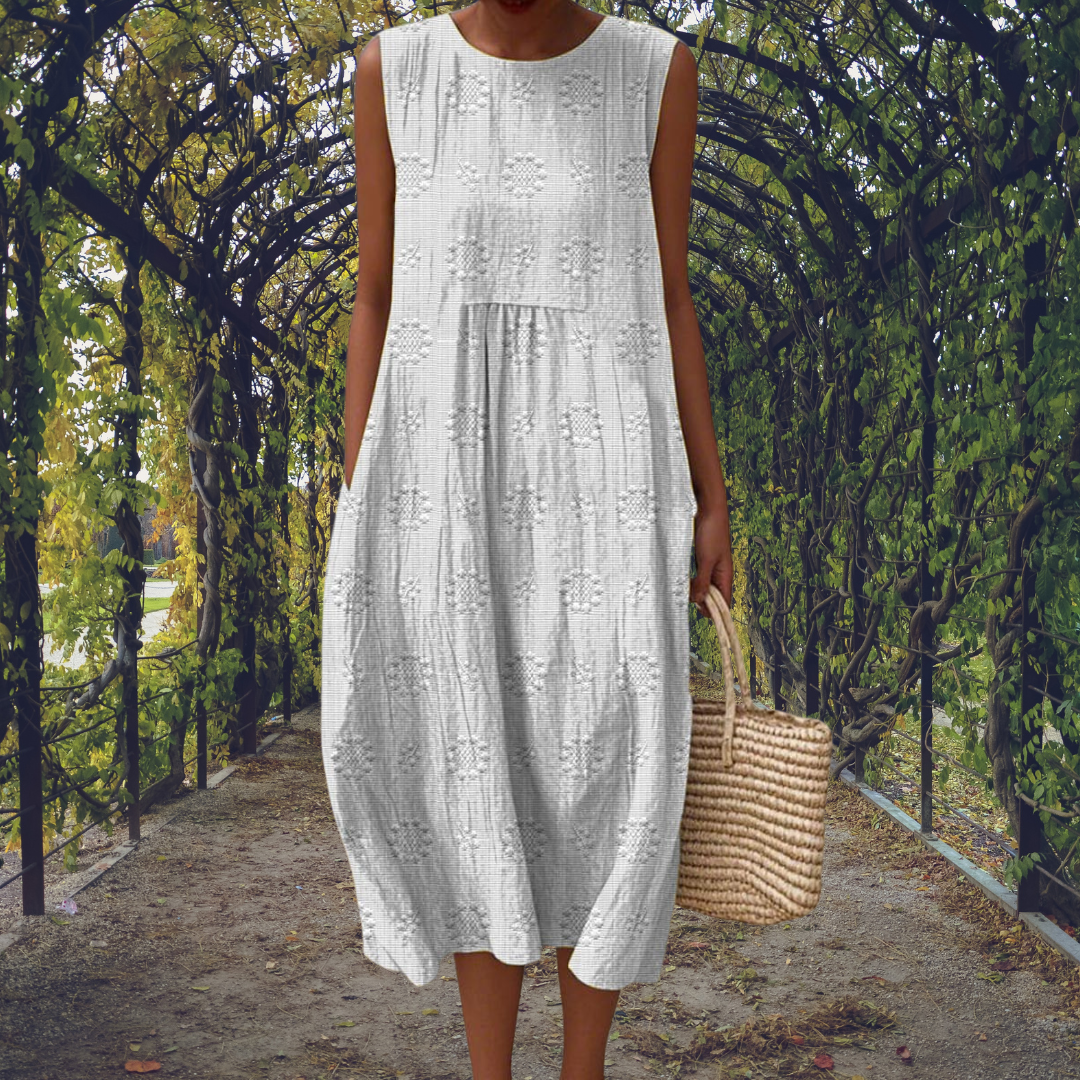 Katrien | Sleeveless Pocket Dress