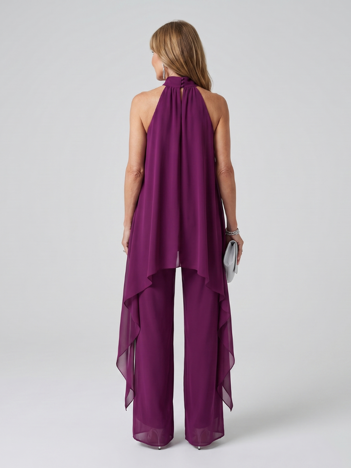 Berdine | Halter Neck Tunic Set