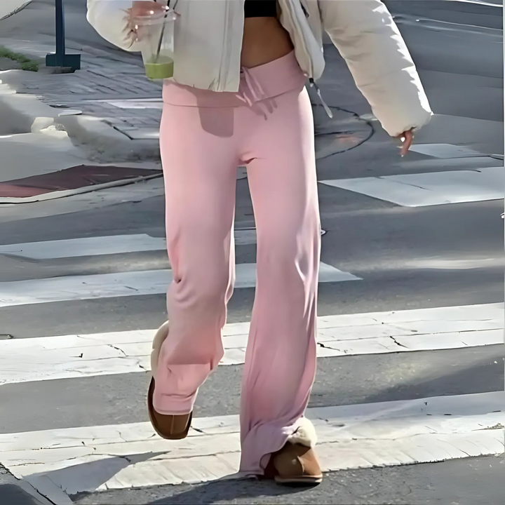 Florence | Drawstring Straight-Leg Trousers