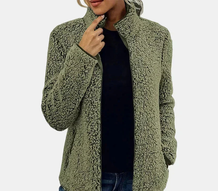 Elaine | Grab-and-Go Teddy Jacket