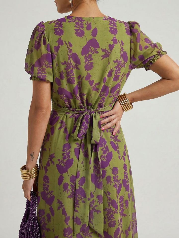Vicky | Relaxed Floral Midi Dress