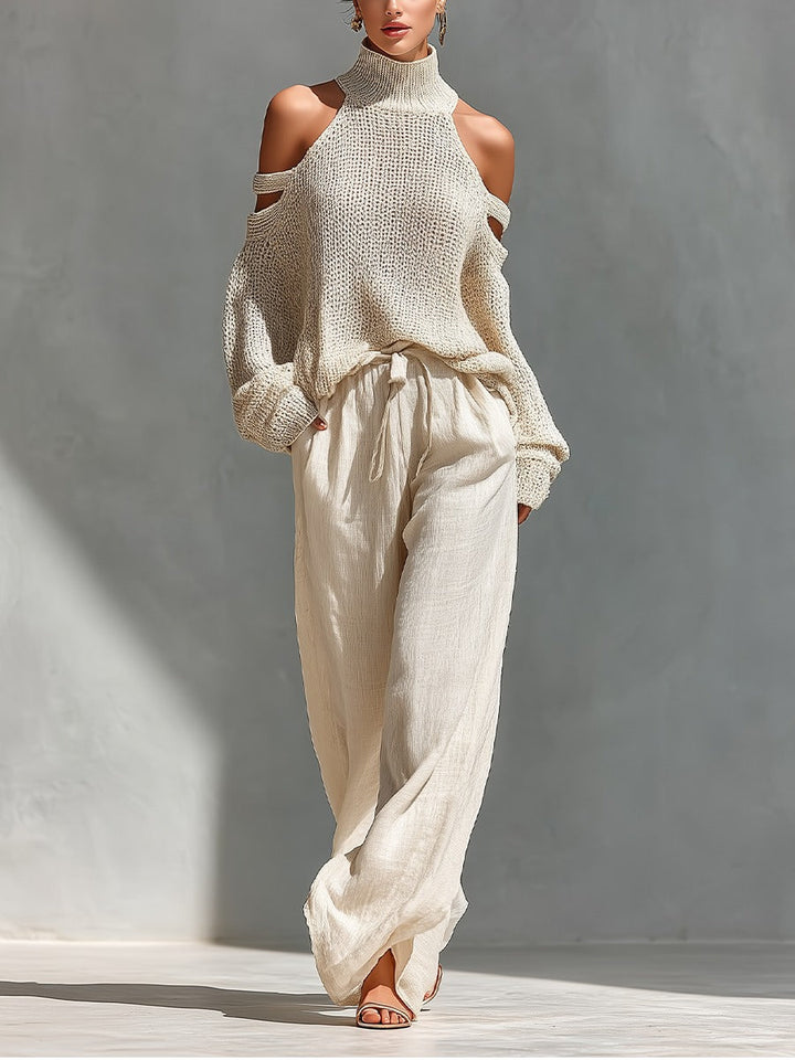 Alessia | Bardot Two-Piece Set