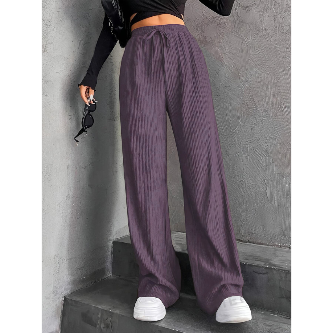 Margot | Comfy Wide-Waist Everyday Trousers