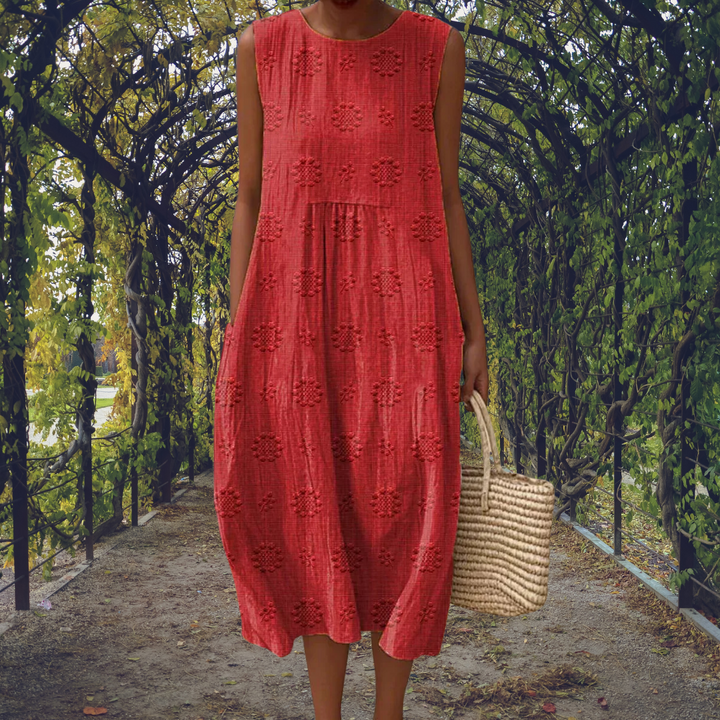 Katrien | Sleeveless Pocket Dress