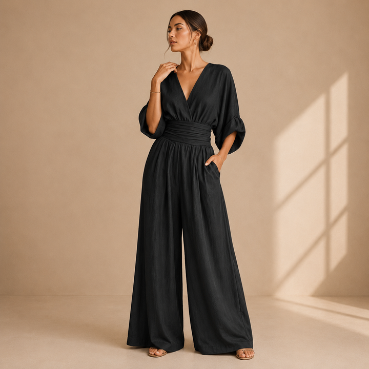 Patricia | Elegant Wide-Leg Jumpsuit