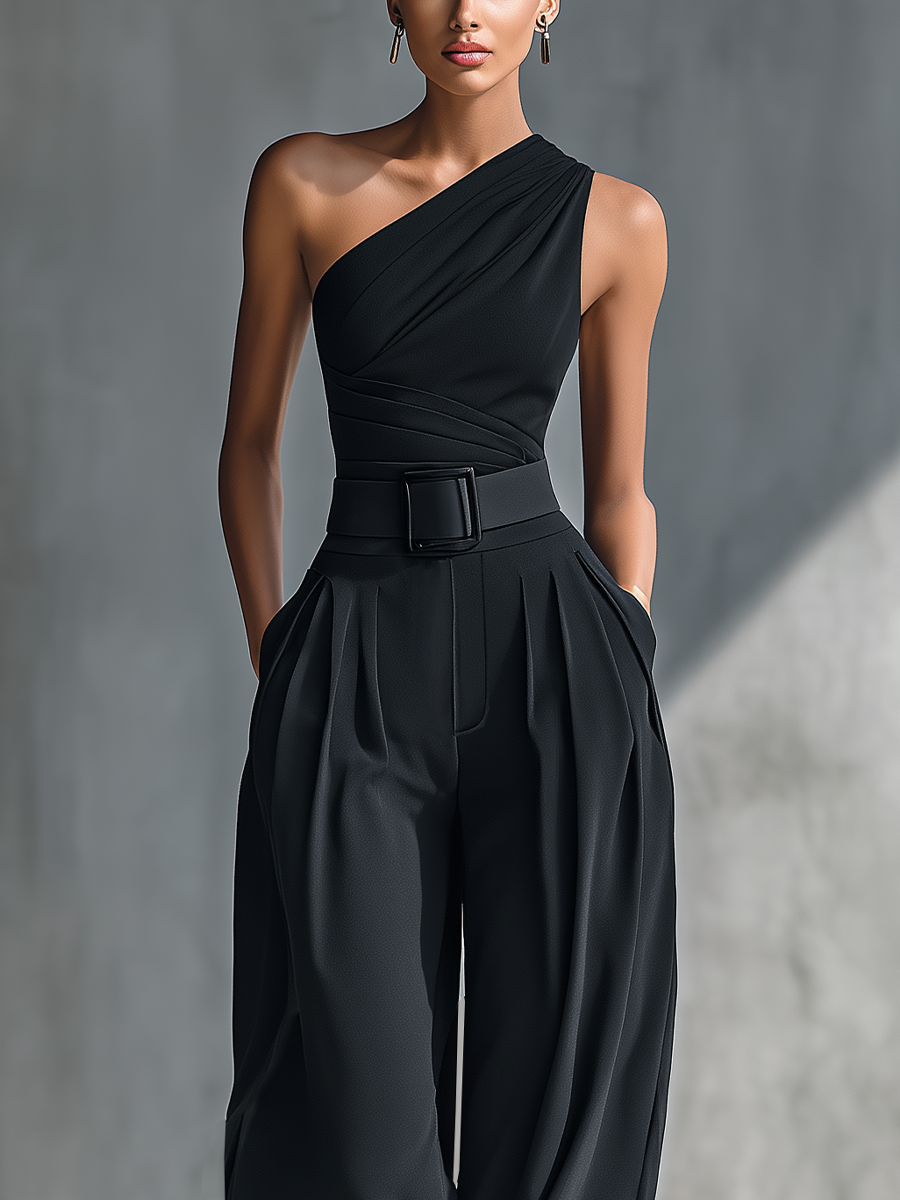 Georgette | Black Knit Set