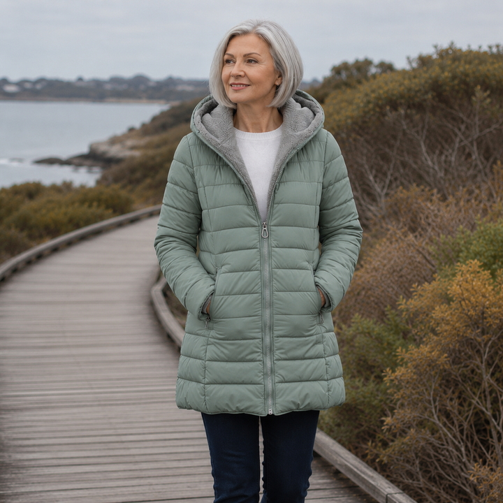 Marilyn | Fleece-Lined Weatherproof Coat