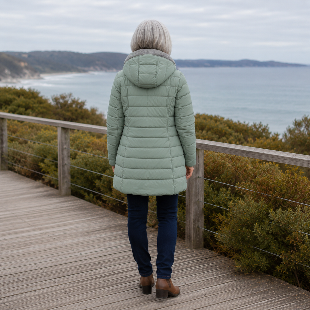 Marilyn | Fleece-Lined Weatherproof Coat