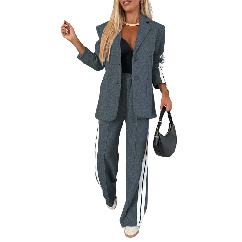 Eleanor | Easy Striped Two-Piece Set