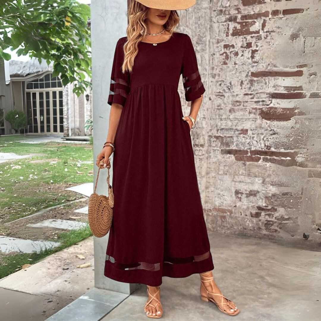 Aubrey | Tummy-Smoothing Midi Dress
