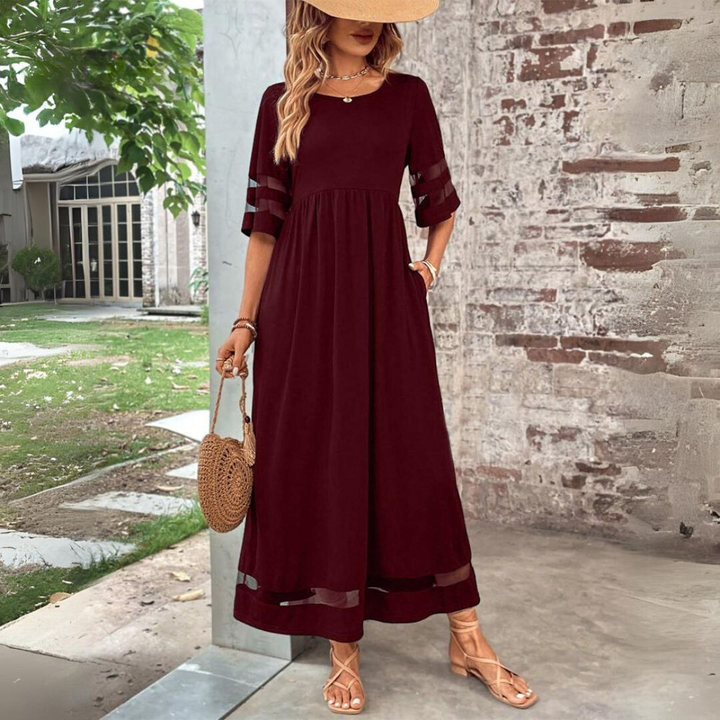 Aubrey | Tummy-Smoothing Midi Dress