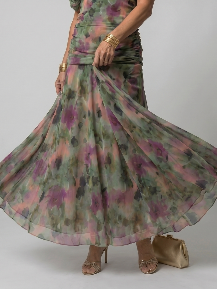 Ronel | Off-Shoulder Midi Dress