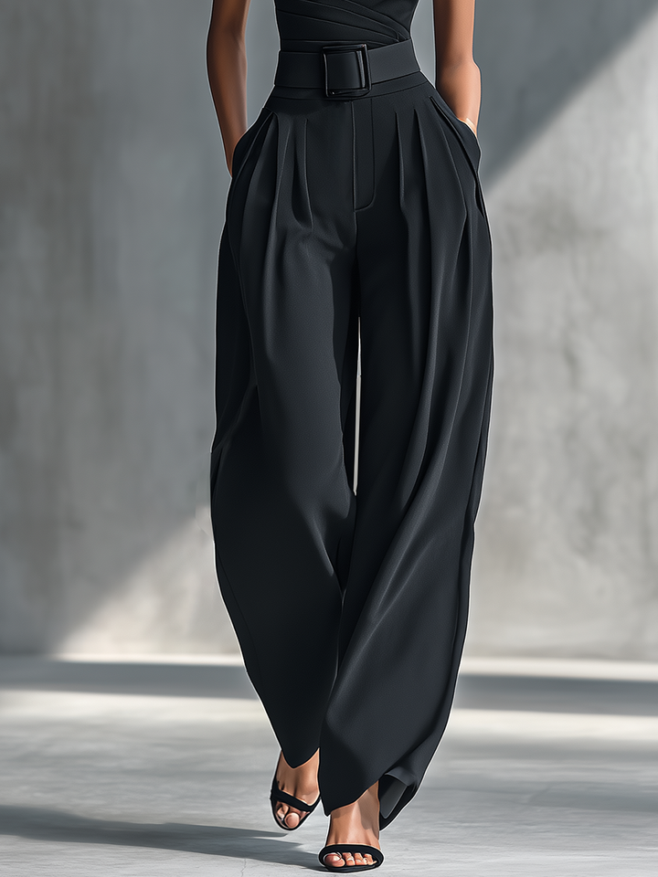 Georgette | Black Knit Set
