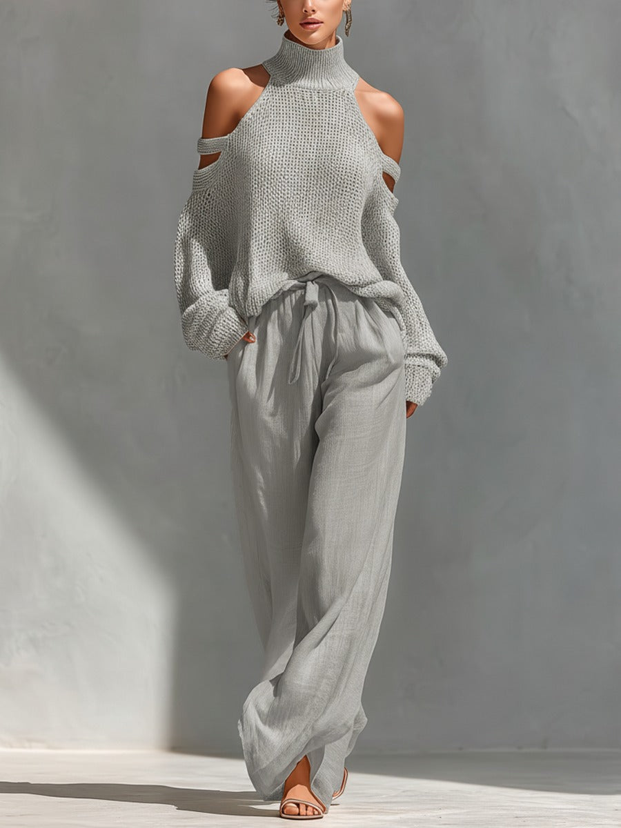 Alessia | Bardot Two-Piece Set