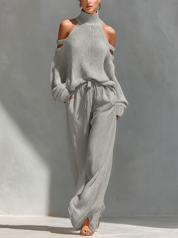 Alessia | Bardot Two-Piece Set
