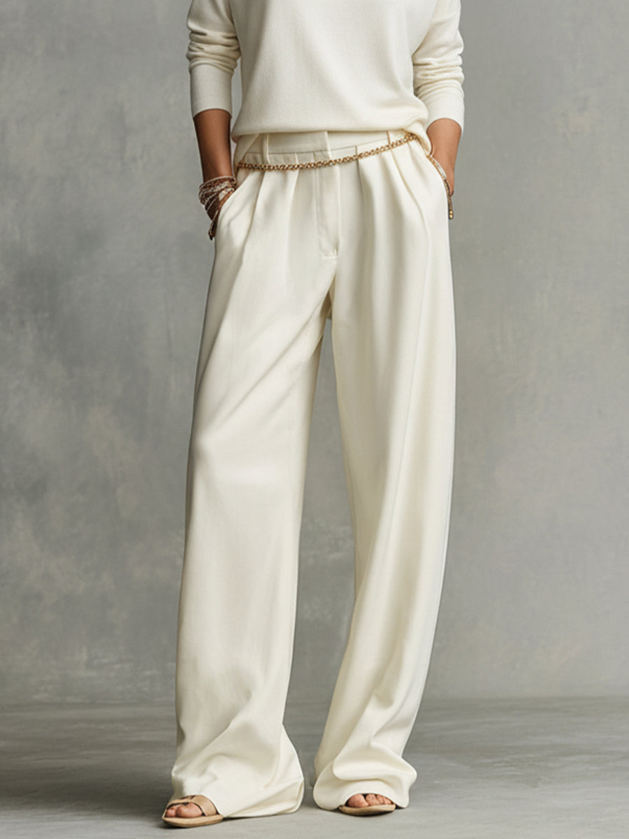 Manon | Cream Knit Set