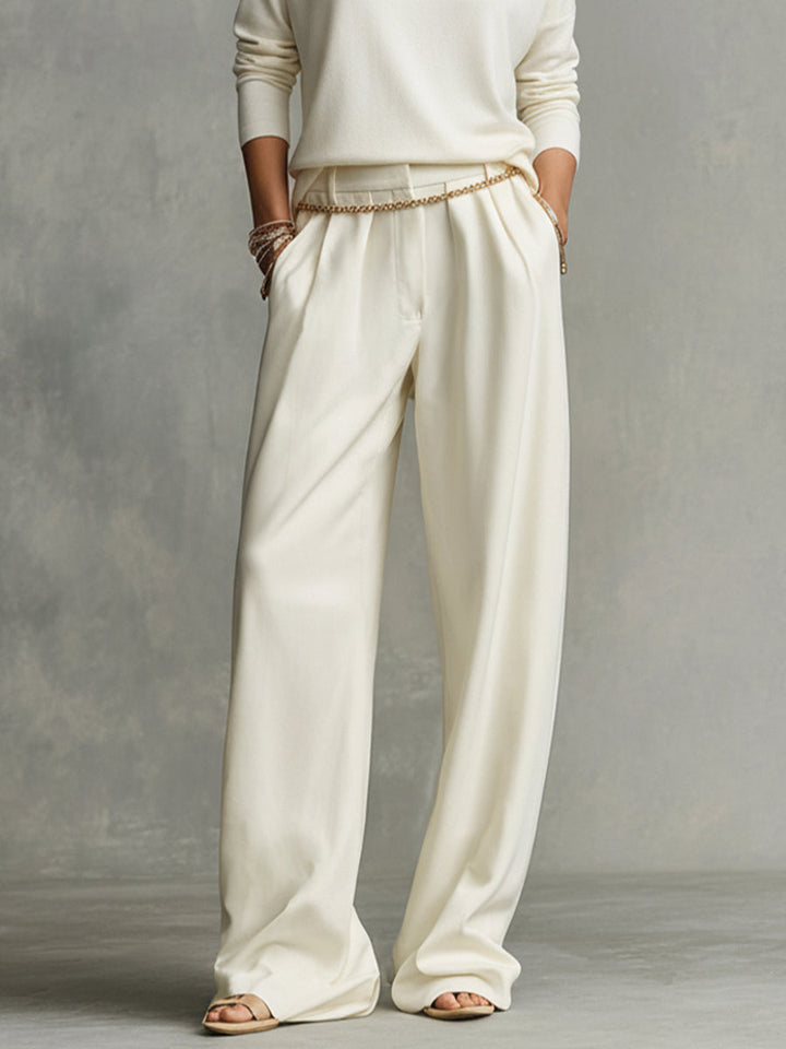 Manon | Cream Knit Set