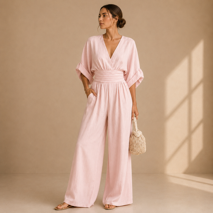 Patricia | Elegant Wide-Leg Jumpsuit