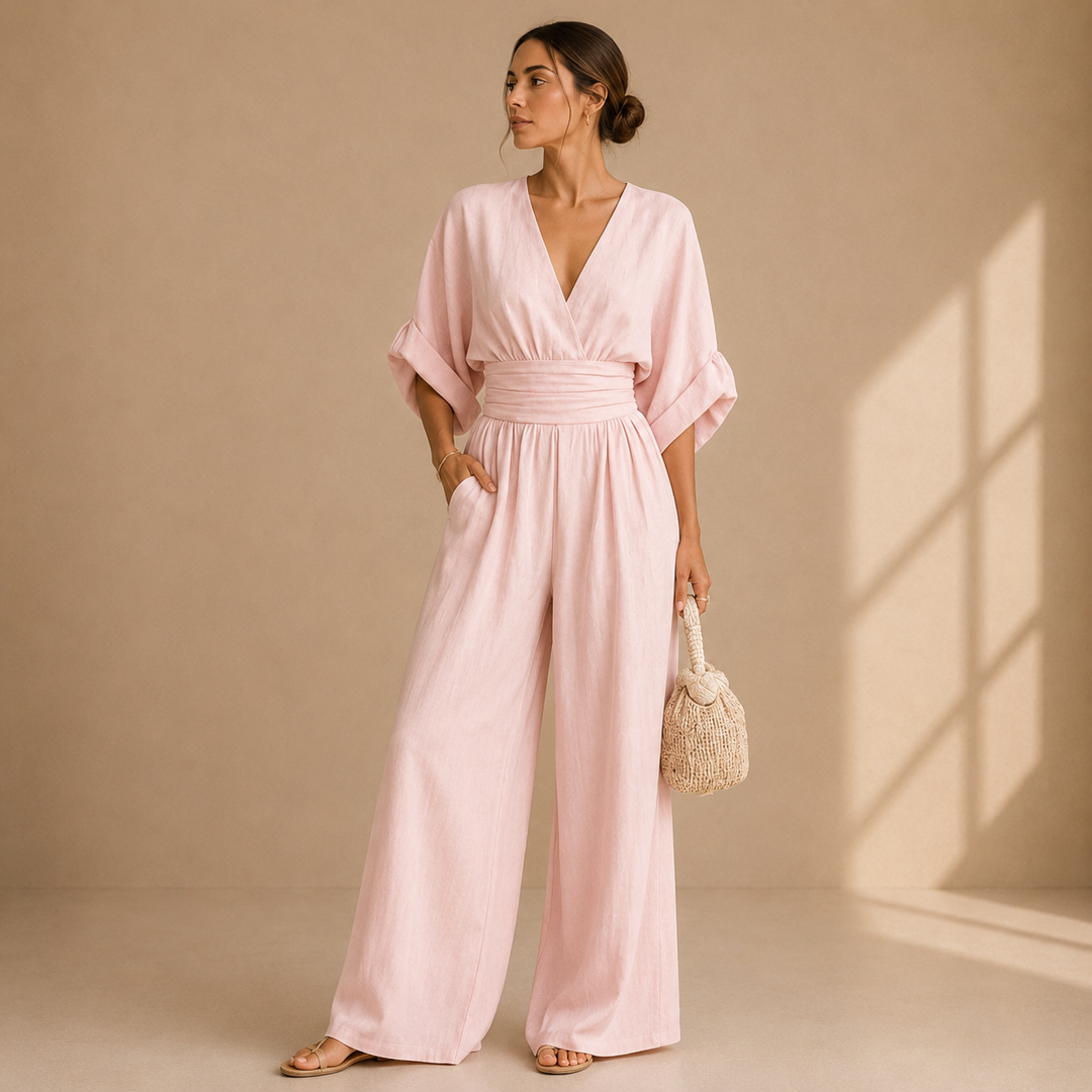 Patricia | Elegant Wide-Leg Jumpsuit