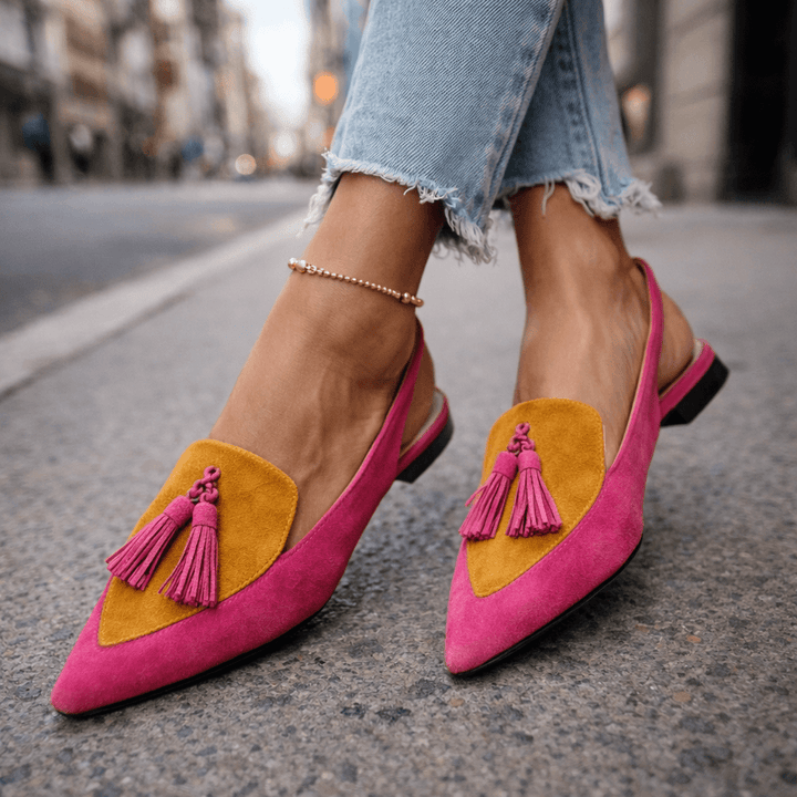 Elmien | Elegant Tassel Sandals
