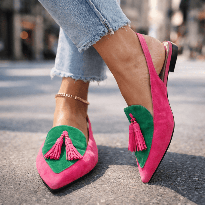 Elmien | Elegant Tassel Sandals