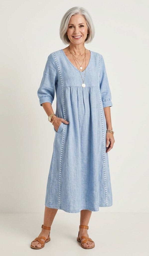 Julene | A-Line Maxi Dress