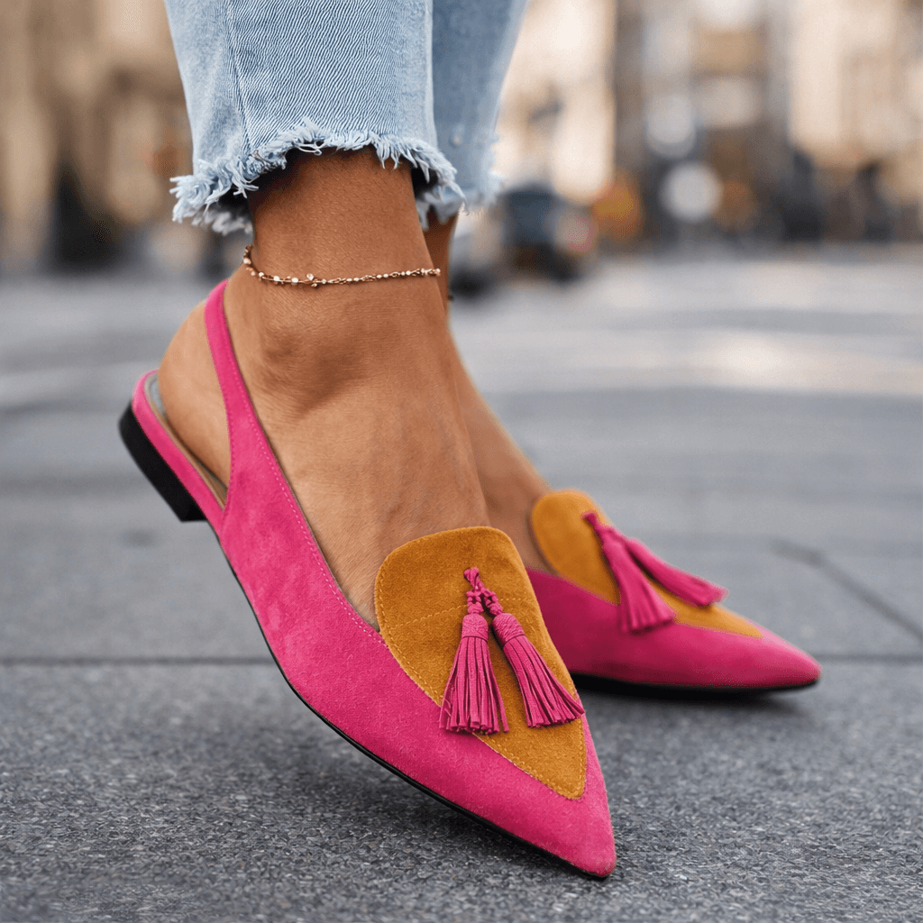 Elmien | Elegant Tassel Sandals