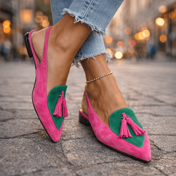 Elmien | Elegant Tassel Sandals